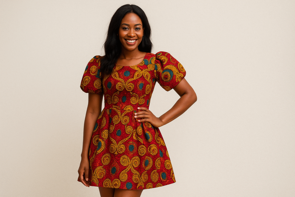 Ankara Short Gown Styles
