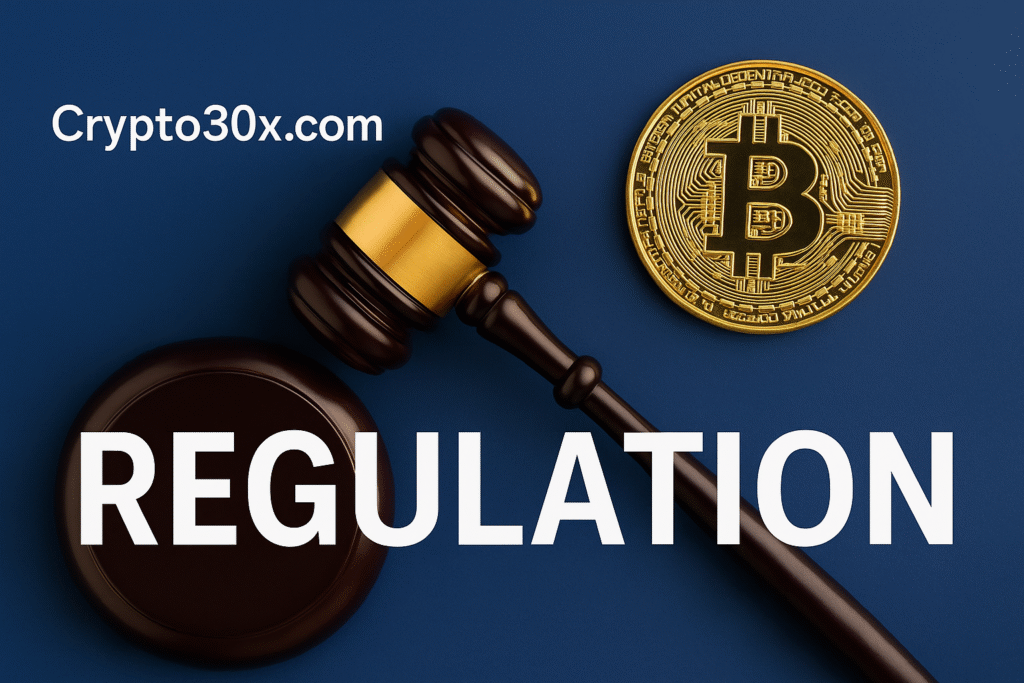 Crypto30x.com Regulation