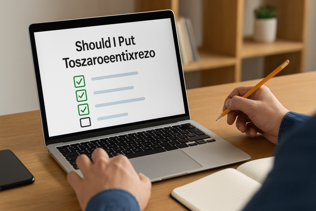 should i put toszaroentixrezo