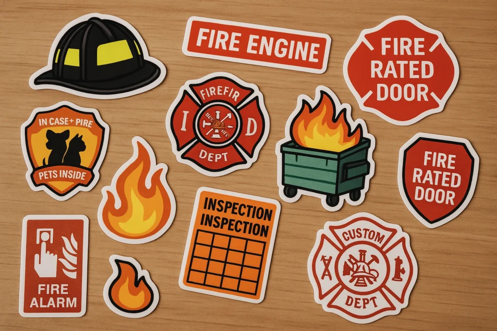 fire stickers