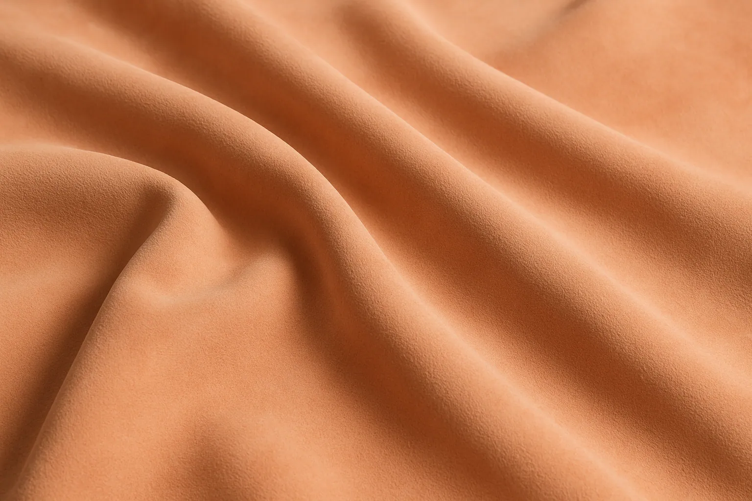 peach suede fabric