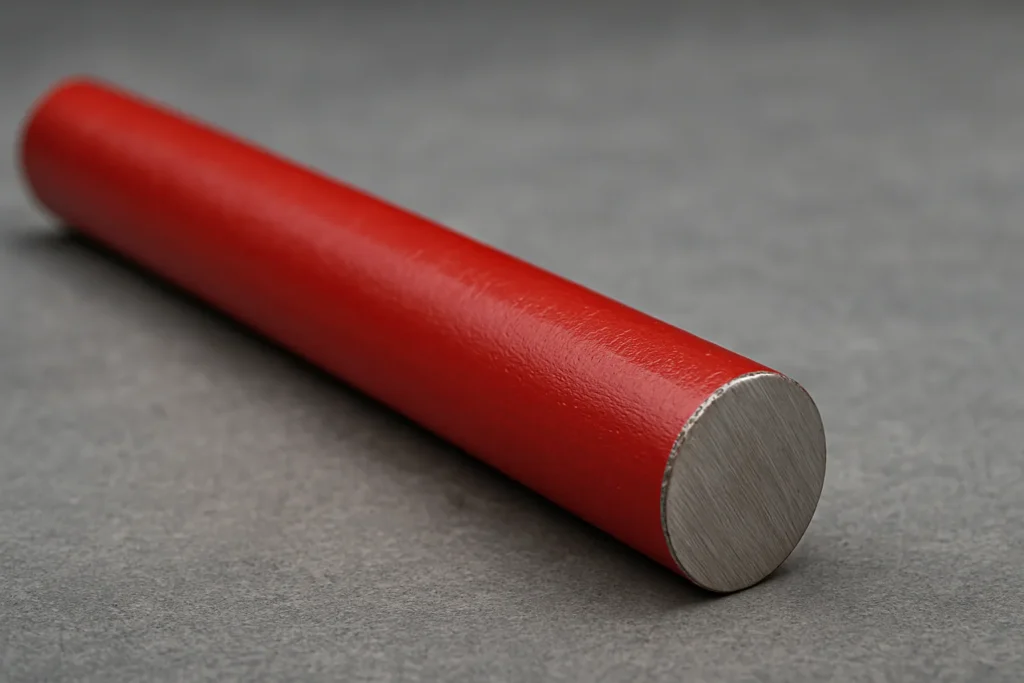 red metal rod