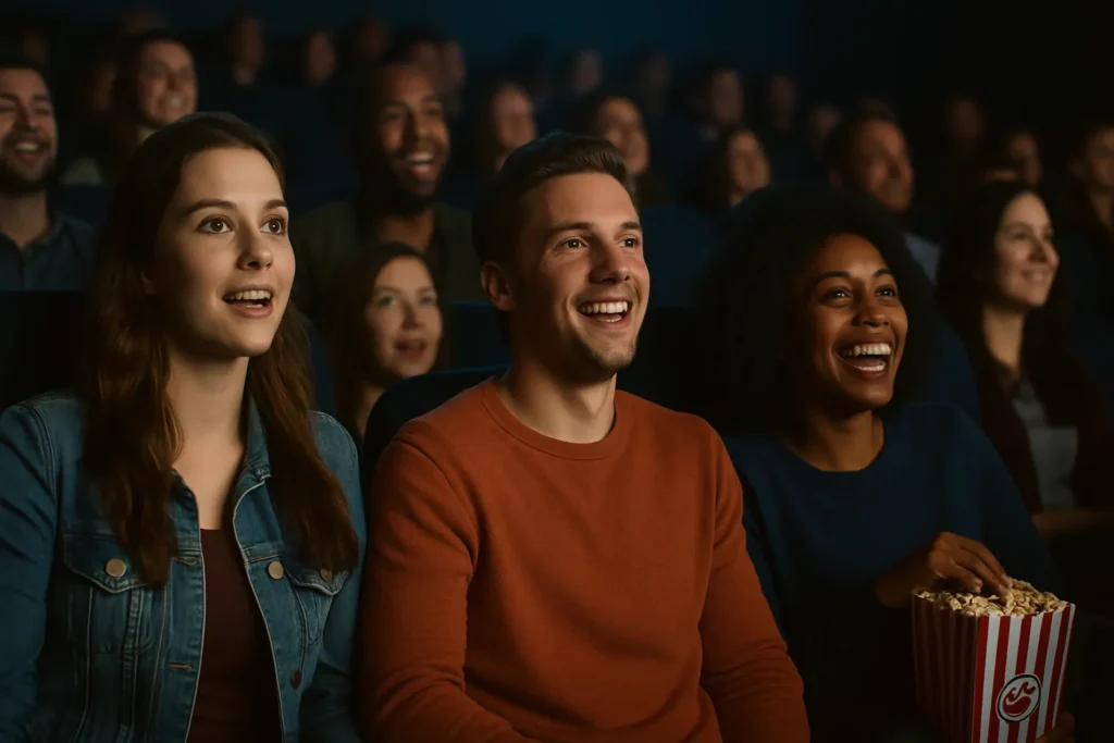 All of Us Enjoy an Excitement of the Cinema