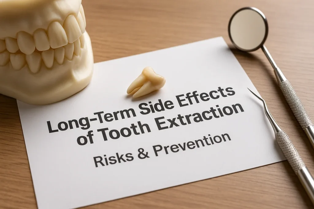 long-term side effects of tooth extraction