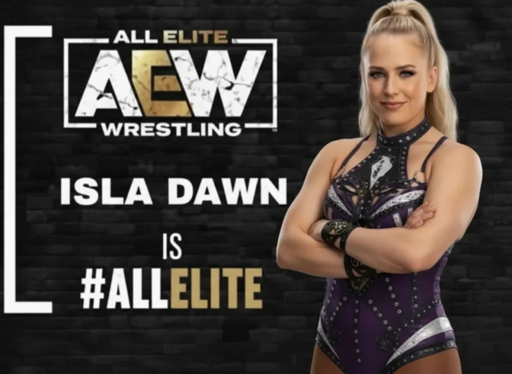 aew debut isla dawn