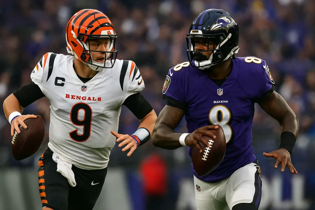 bengals vs baltimore ravens match player stats