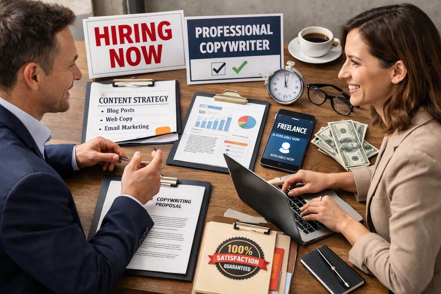 Hire Business Copywriters Vetted Professionals, Instant Hiring, Zero Risk